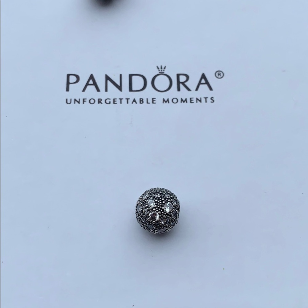 Authentic Pandora CZ Sparkle Clip/Charm